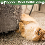 Palm Tree Cat Scratching Post, 3 Interactive Balls and Curved Design Scratching - Image 7