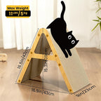 A-Frame Cat Scratcher Vertical & Horizontal Scratching pad - Image 2