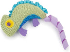 Petlinks HappyNip Crinkle Chameleon Cat Toy, Contains Silvervine & Catnip - Image 3