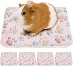 Tuanse 4 Pack Ultra Soft Dog Cat Bed Mat Small Animal Guinea Pig Bed by Tuanse
