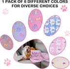 Dono 1 Pack 6 Dog Blankets, Soft Fluffy Fleece Pet Blanket Warm Sleep Mat Paw - Image 3