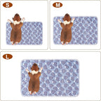 1 Pack 3 Blankets Super Soft Fluffy Premium Fleece Pet Blanket Flannel Paw - Image 2
