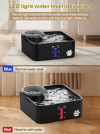Kastty 2 Gallon Dog Water Fountain Ultra Large/Wide Pet Fountain BPA-Free - Image 4