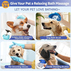 Dog Brush for Shedding 13pcs Bath Grooming Kit - Image 6