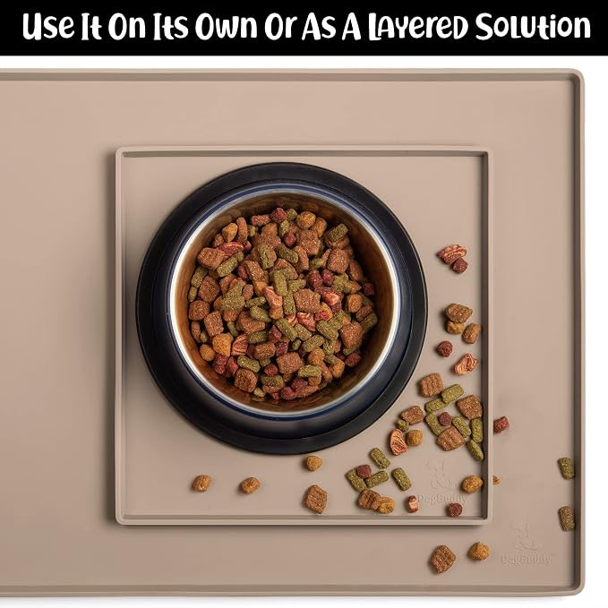 DogBuddy Dog Food Mat – Waterproof Dog Bowl Mat - Image 4