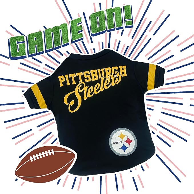Pets First NFL Pittsburgh Steelers T-Shirt - Image 4