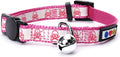 Pawtitas Halloween Cat Collars for Cats Adjustable Collar Glow in The Dark by Pawtitas