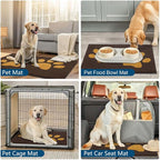 Buganda Dog Door Mat for Muddy Paws, Absorbent Dirt Trapper Washable Indoor - Image 9