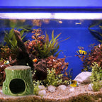 Aquarium Decor Cave Betta Fish Aquarium Accessories Ornaments Hiding Cave - Image 4