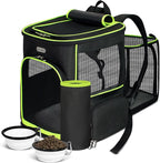 BAGLHER Expandable Cat Carrier Backpacks, Retractable Pet Carrier Backpack by BAGLHER