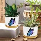 Window Garden Butterfly Planter Pots, Butterfly Gifts - Image 2