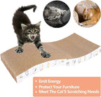 PatiencET Cardboard Cat Scratcher Pads, Double-Sided, Catnip Included, - Image 4