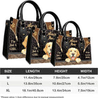 Personalized Pet Mom Leather Handbag – Custom Name Dog Cat Photo Purse - Image 9