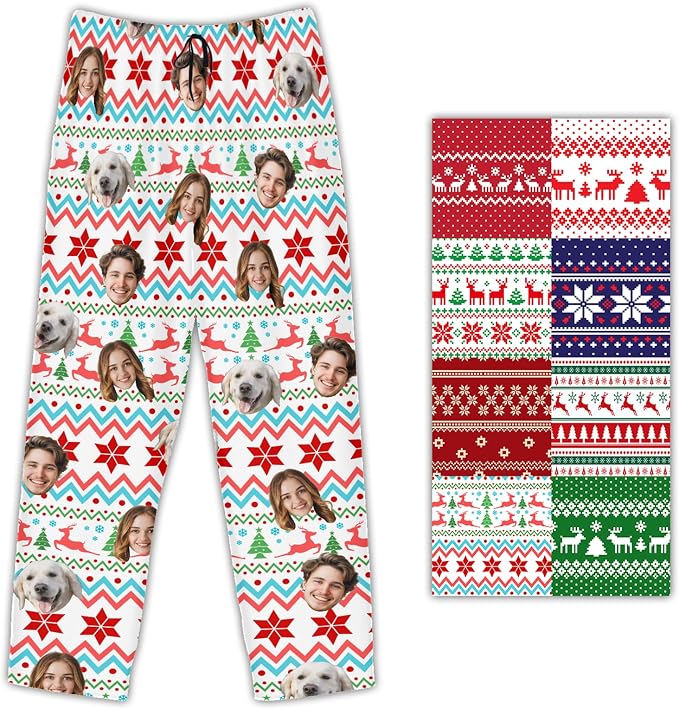 Personalized Pajama Pants For Men Women Custom Pajama Pants - Image 2