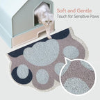 Cute Cat Litter Mat 24”x16”, Litter Box Mat, Litter Trapping Mat, Soft on Kitty - Image 6