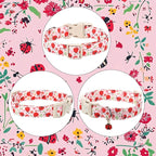Lucky Ladybug Dog Collar for Small Dogs - Image 7