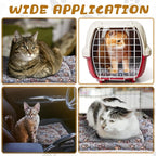 Tuanse 4 Pack Ultra Soft Dog Cat Bed Mat Small Animal Guinea Pig Bed - Image 6