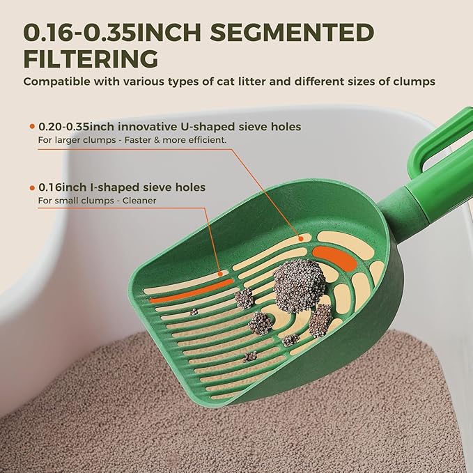 Cactus Cat Litter Scooper with Holder - Image 4