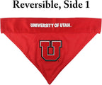 Pets First Collegiate Pet Accessories, Reversible Bandana, Utah Utes, - Image 3