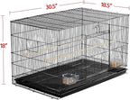 Yaheetech 30‘’ Flight Bird Cage Stackable Design - Image 6