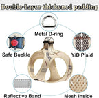 Dog Harness Step-in Breathable Puppy Cat Dog Vest Harnesses - Image 2