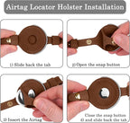 OOPSDOGGY Reflective Leather AirTag Cat Collar - Image 5