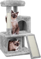 Yaheetech Cat Tree for Indoor Pets, 36in Tower Condo w/Extra Large Perch by Yaheetech