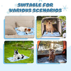 Nuanchu Dog Stroller Cooling Mat Waterproof Outdoor Pet Cooling Mat Washable - Image 7