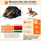 17x12.5x8.5 TSA Approved Expandable pet Carrier - Image 3