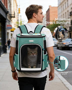 BAGLHER Expandable Cat Carrier Backpacks, Retractable Pet Carrier Backpack - Image 8
