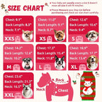 Dog Christmas Sweater Cute Snowman Puppy Cat Costume Boy Girls Xmas Holiday Pet - Image 6