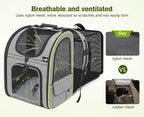 Pecute Cat Backpack Carrier Expandable, Pet Backpack - Image 4