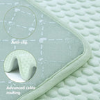 SOMOYA Dogs Cooling Mat Pet Cooling Pads Blanket Sleeping Kennel Mat, Washable - Image 3