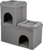TRIXIE Double Crazy Cube Stackable Cat Condo by TRIXIE