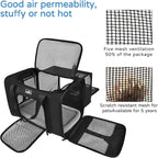 Dog Carriers for Small Dogs, Cat Carrier Travel, Expandable, Collapsible - Image 9