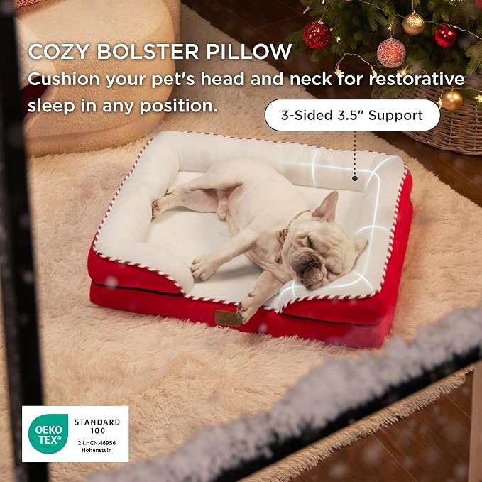 Bedsure Orthopedic Dog Bed Medium Size Dogs - Image 6