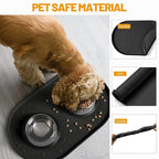 Hubulk 100% Waterproof Silicone Pet Feeding Mat - Image 5