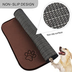 Sinland Microfiber Pet Bowl Food Mat Dish Drying Mat - Image 3