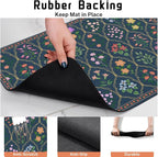 Absorbent Pet Dog Bowl Mat for Food and Water, Pet Cat Food Feeding Mat - Image 4