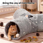 Tempcore 3-Way Collapsible Cat Tunnel Toy - Image 5