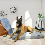 Explore Land Waterproof Dog Bed Cover Canvas Washable Dog Crate Pad Replacement - Image 2