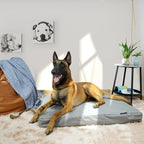 Explore Land Waterproof Dog Bed Cover Canvas Washable Dog Crate Pad Replacement - Image 2