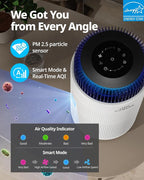 COWAY Air Purifiers for Home up to 810 ft², HEPA Filter and Carbon Filter for - Image 5