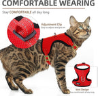 PUPTECK Cat Harness and Leash Set Escape Proof, Reflective Adjustable Soft Mesh - Image 4