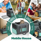 Cat Carrier for Airline Approved: Soft-Sided Cat Carrier Expandable for Small - Image 7