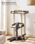 FourFurPets 43.7" Cat Tree, Modern Cat Tree Tower, Cat Tower - Image 2