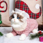 Dog Sweater Turtleneck Knitwear Doggie Pullover Sweater Doggy Winter Coat Warm - Image 6