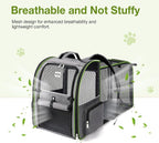 Lekebobor Large Cat Backpack Carrier Expandable Pet Carrier Backpack - Image 6