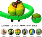U Shape Parrot Perch Stand Toy Bird Platform Sand Paw Grinding Clean Stick - Image 4