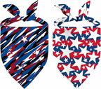 4th of July Dog Bandanas, Independence Holiday Bandana, Premium Durable by Unknown